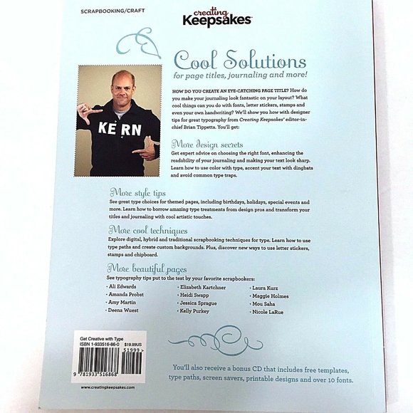 Get Creative With Type Scrapbooking Bonus CD - Picture 7 of 7